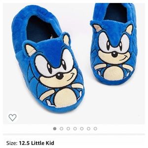 Sonic the Hedgehog slippers